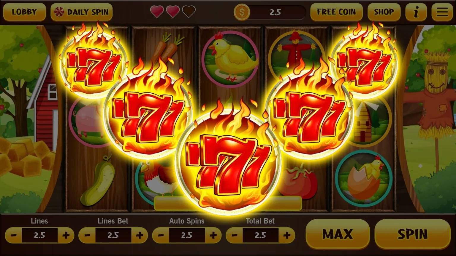 Chương trình hoàn trả hàng ngày/tuần 77 Ball