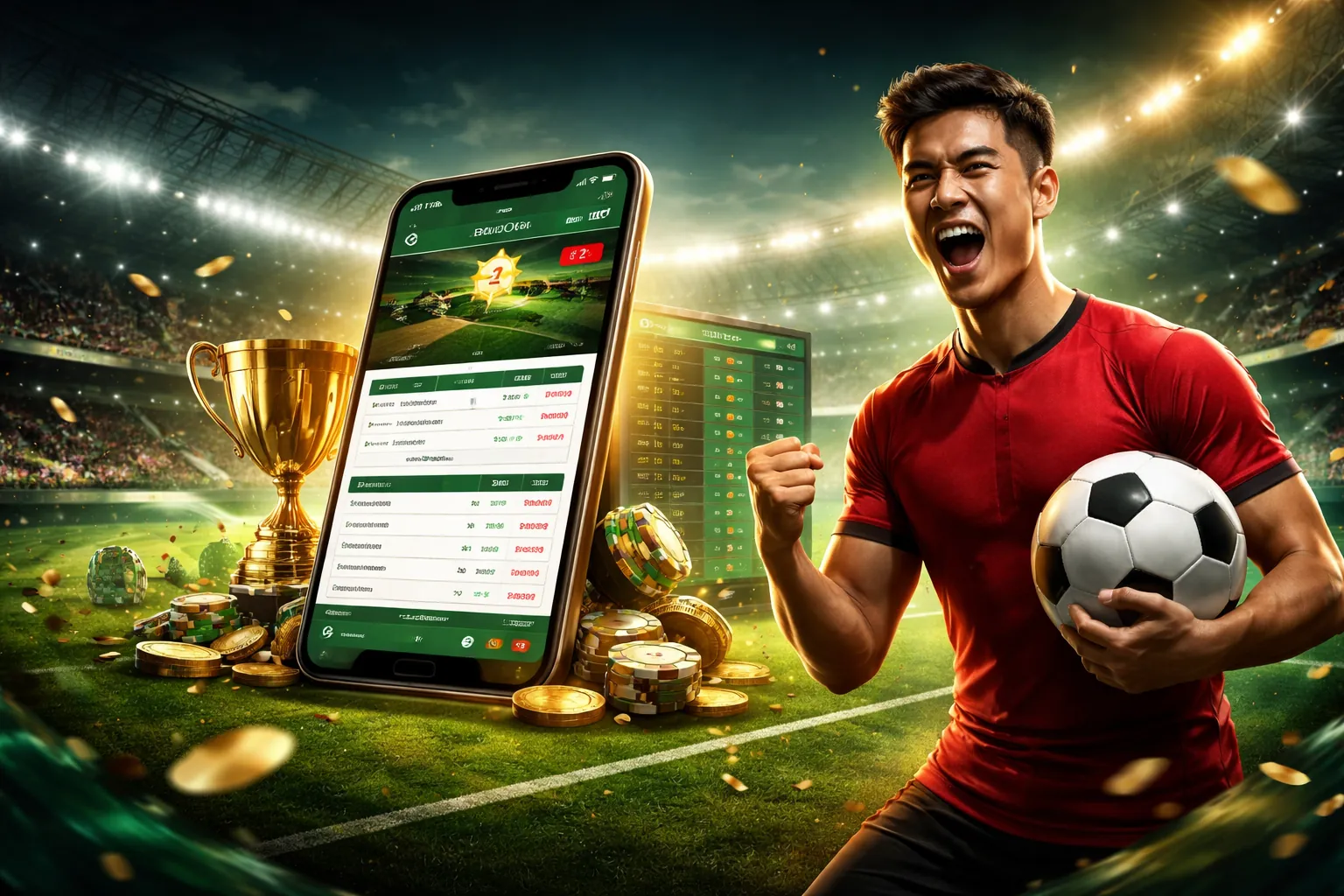 Giao diện ứng dụng 77 ball tặng 88k